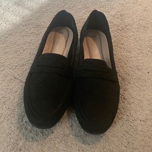 Black Suede Loafers